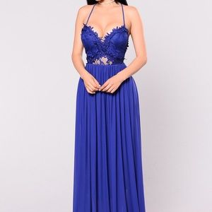 Royal Blue Homecoming Dress - Fashion Nova 💙🥶